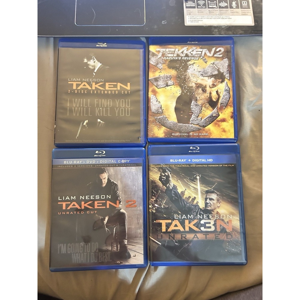 Set Of Four‎ Taken! Blu-Ray!
